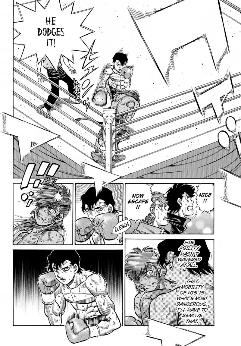 Hajime no Ippo Chapter 1405 page 6