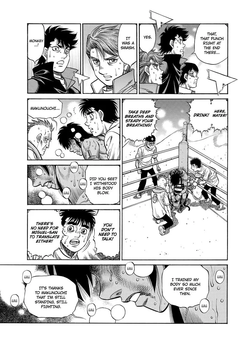 Hajime no Ippo Chapter 1406 page 3