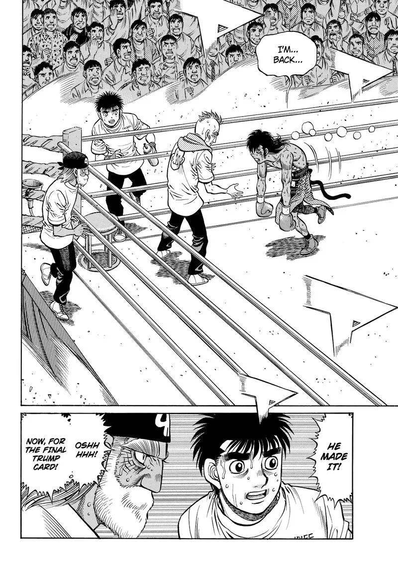 Hajime no Ippo Chapter 1406 page 2