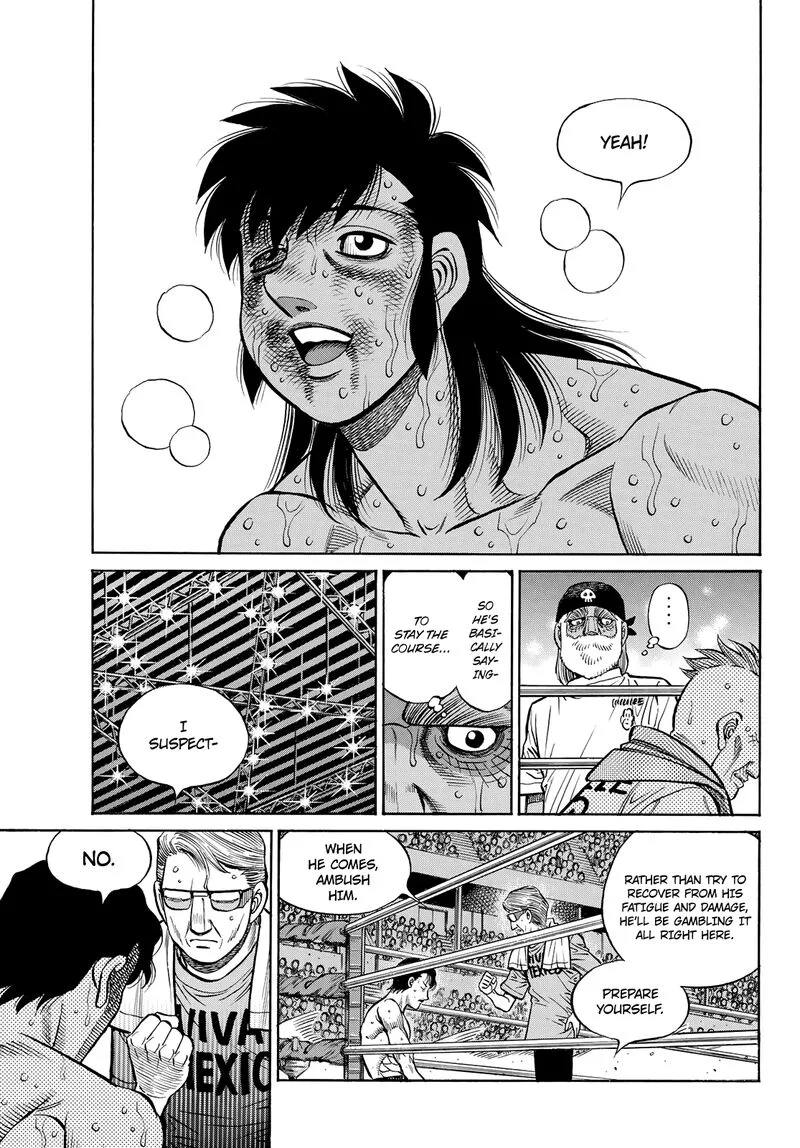 Hajime no Ippo Chapter 1406 page 7