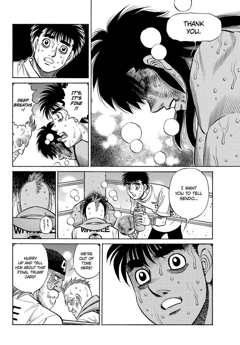 Hajime no Ippo Chapter 1406 page 4