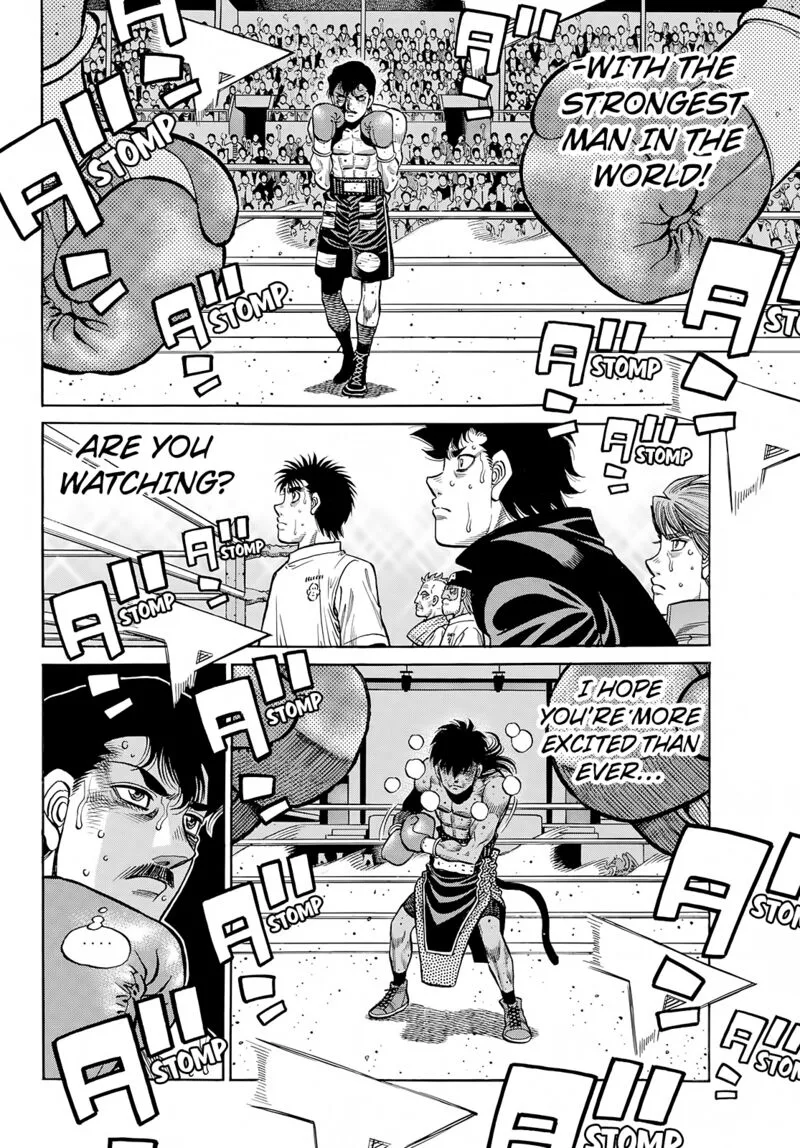Hajime no Ippo Chapter 1407 page 2