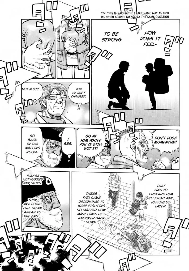 Hajime no Ippo Chapter 1407 page 14
