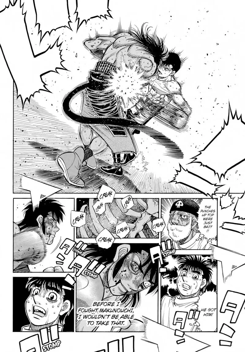 Hajime no Ippo Chapter 1408 page 4