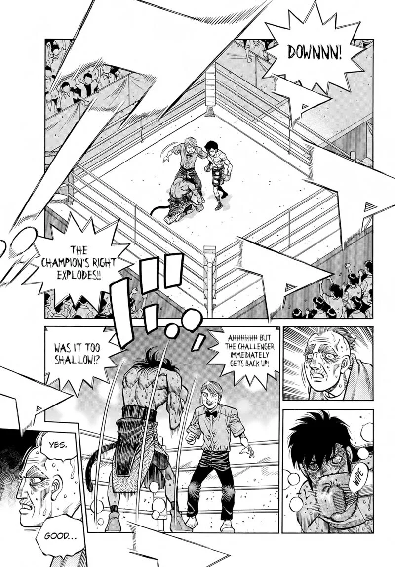 Hajime no Ippo Chapter 1408 page 7
