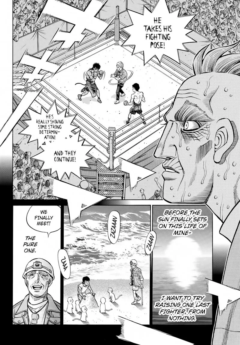 Hajime no Ippo Chapter 1408 page 8