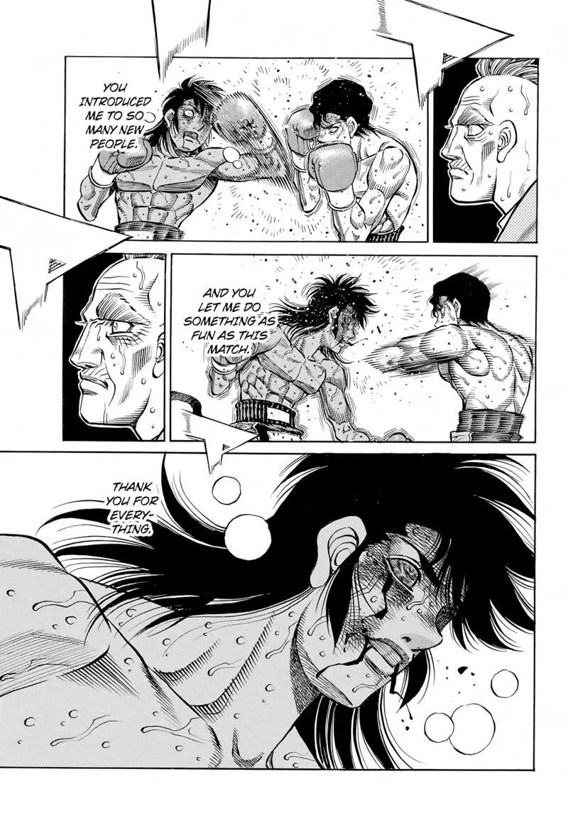 Hajime no Ippo Chapter 1408 page 11