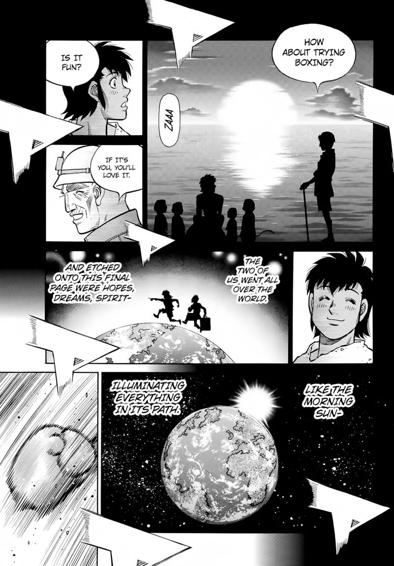 Hajime no Ippo Chapter 1408 page 9