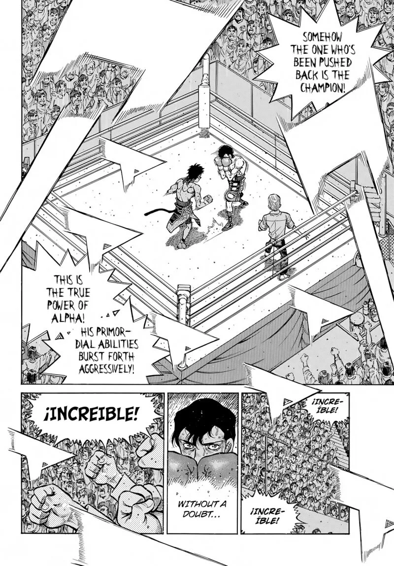Hajime no Ippo Chapter 1409 page 4