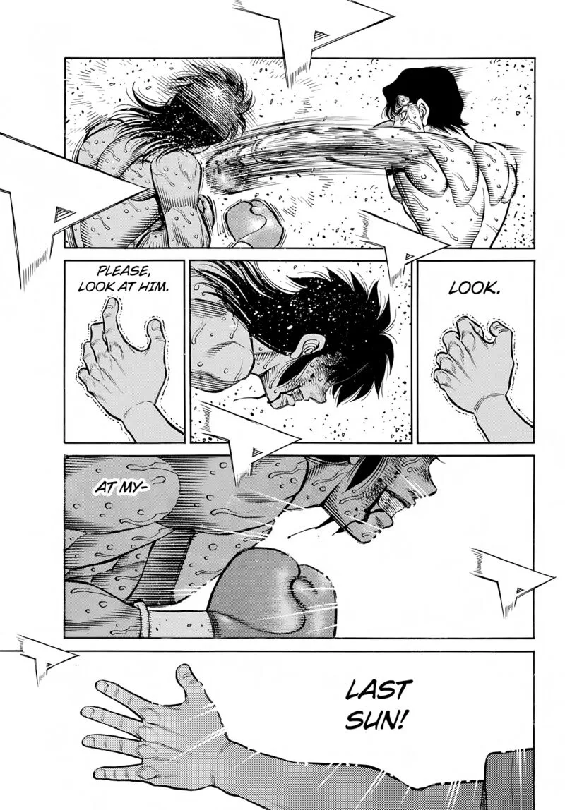 Hajime no Ippo Chapter 1409 page 7