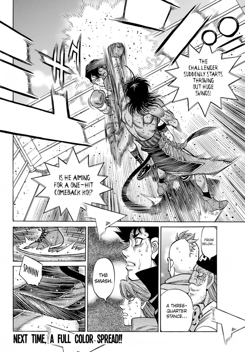 Hajime no Ippo Chapter 1409 page 13