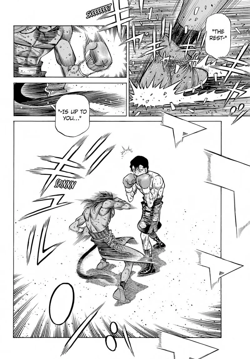Hajime no Ippo Chapter 1409 page 11
