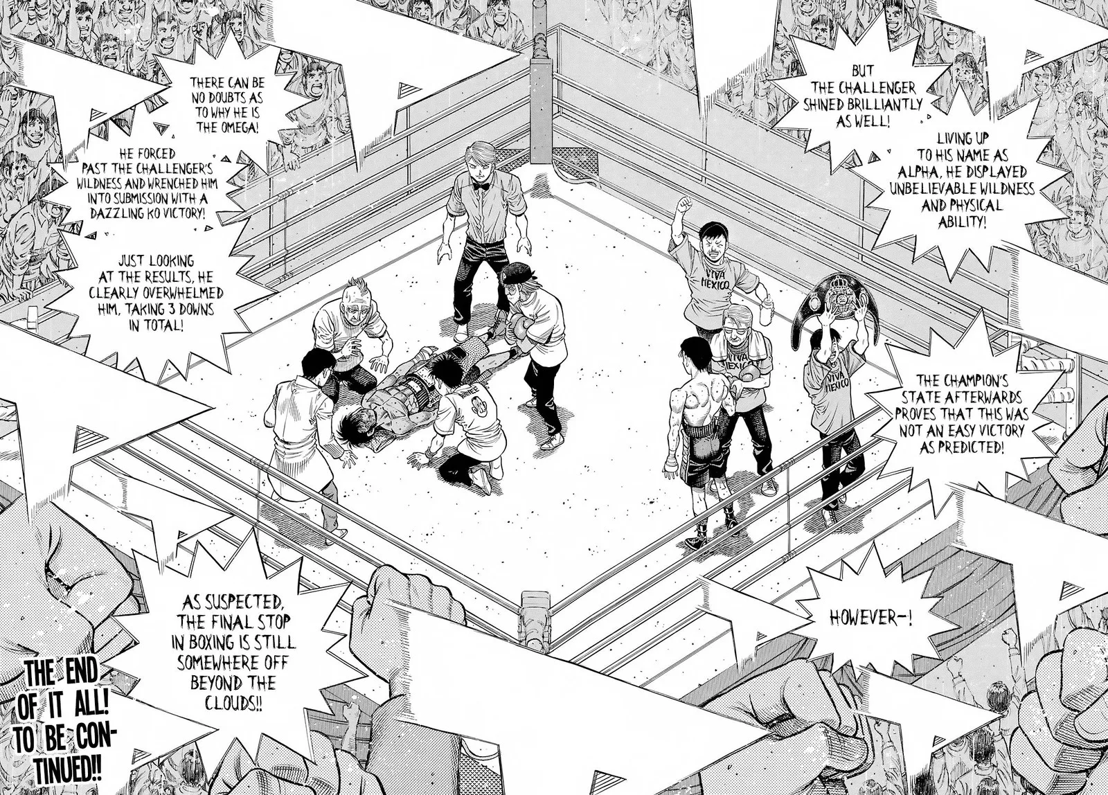 Hajime no Ippo Chapter 1410 page 14
