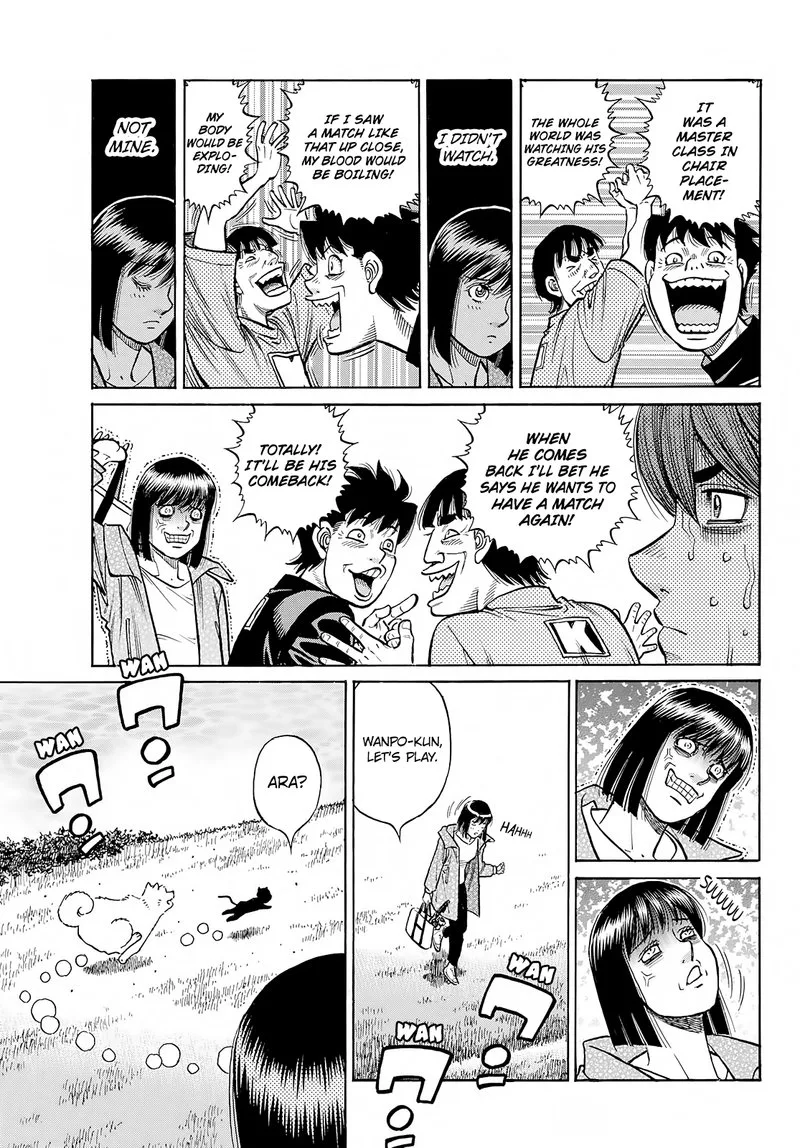 Hajime no Ippo Chapter 1411 page 17
