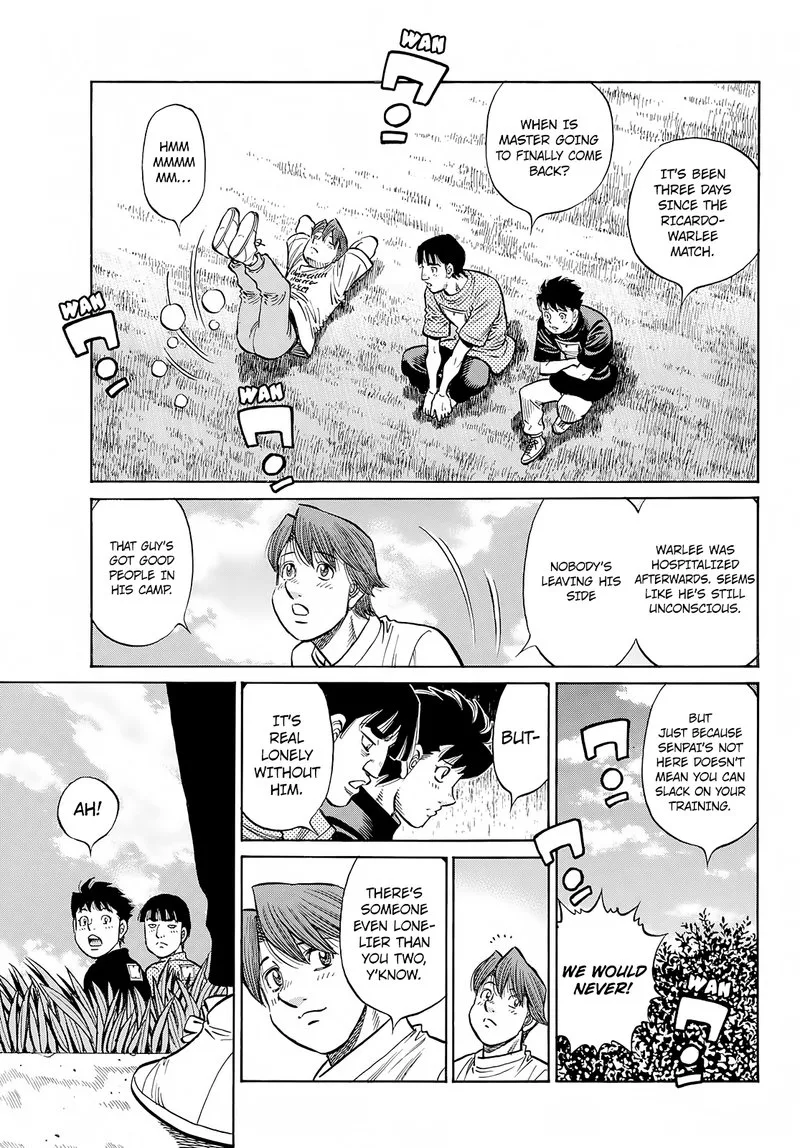 Hajime no Ippo Chapter 1411 page 15