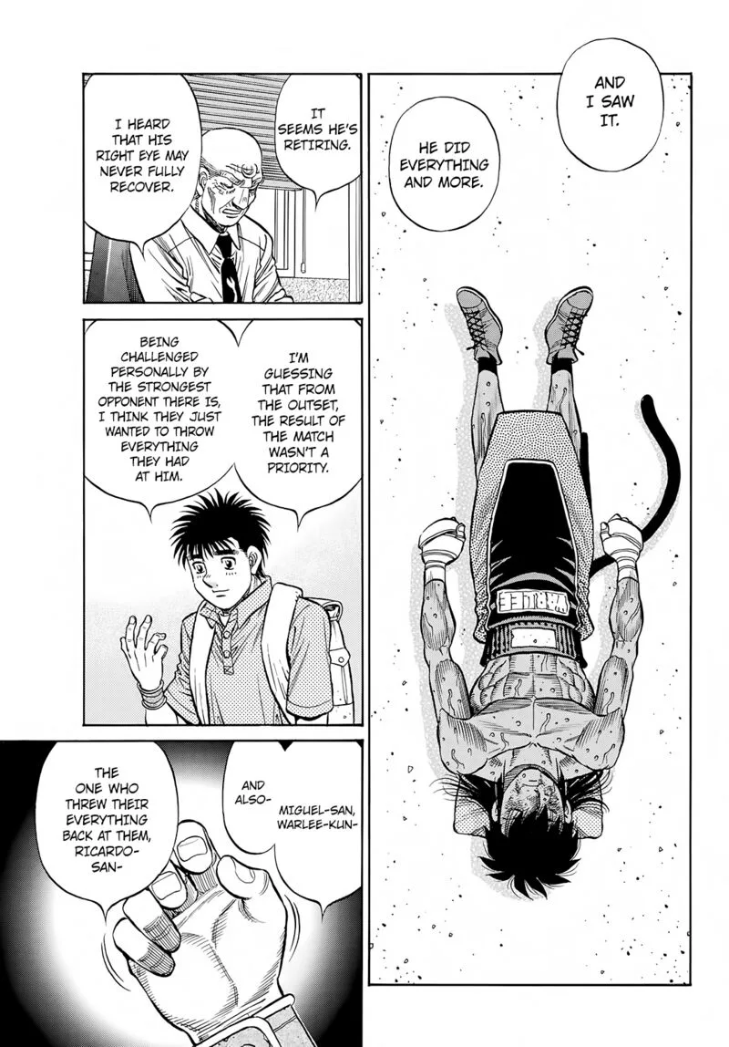 Hajime no Ippo Chapter 1412 page 11
