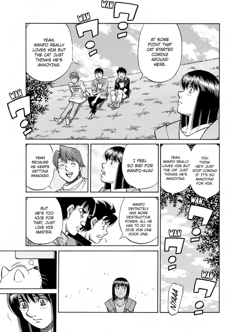 Hajime no Ippo Chapter 1412 page 5