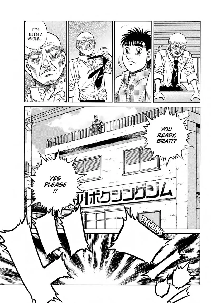Hajime no Ippo Chapter 1413 page 3