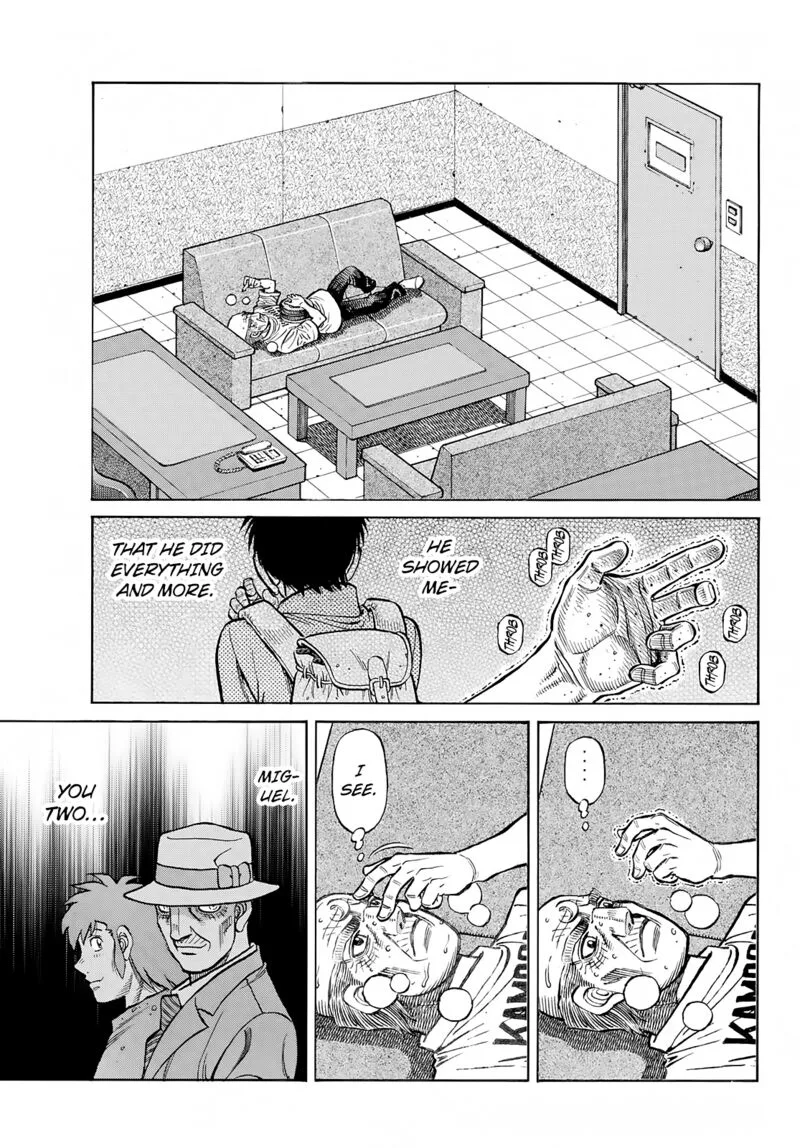 Hajime no Ippo Chapter 1413 page 6