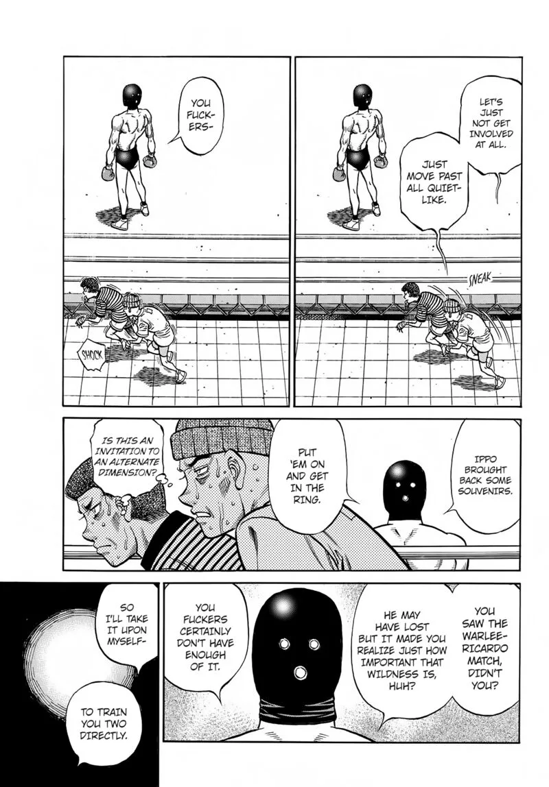 Hajime no Ippo Chapter 1414 page 11