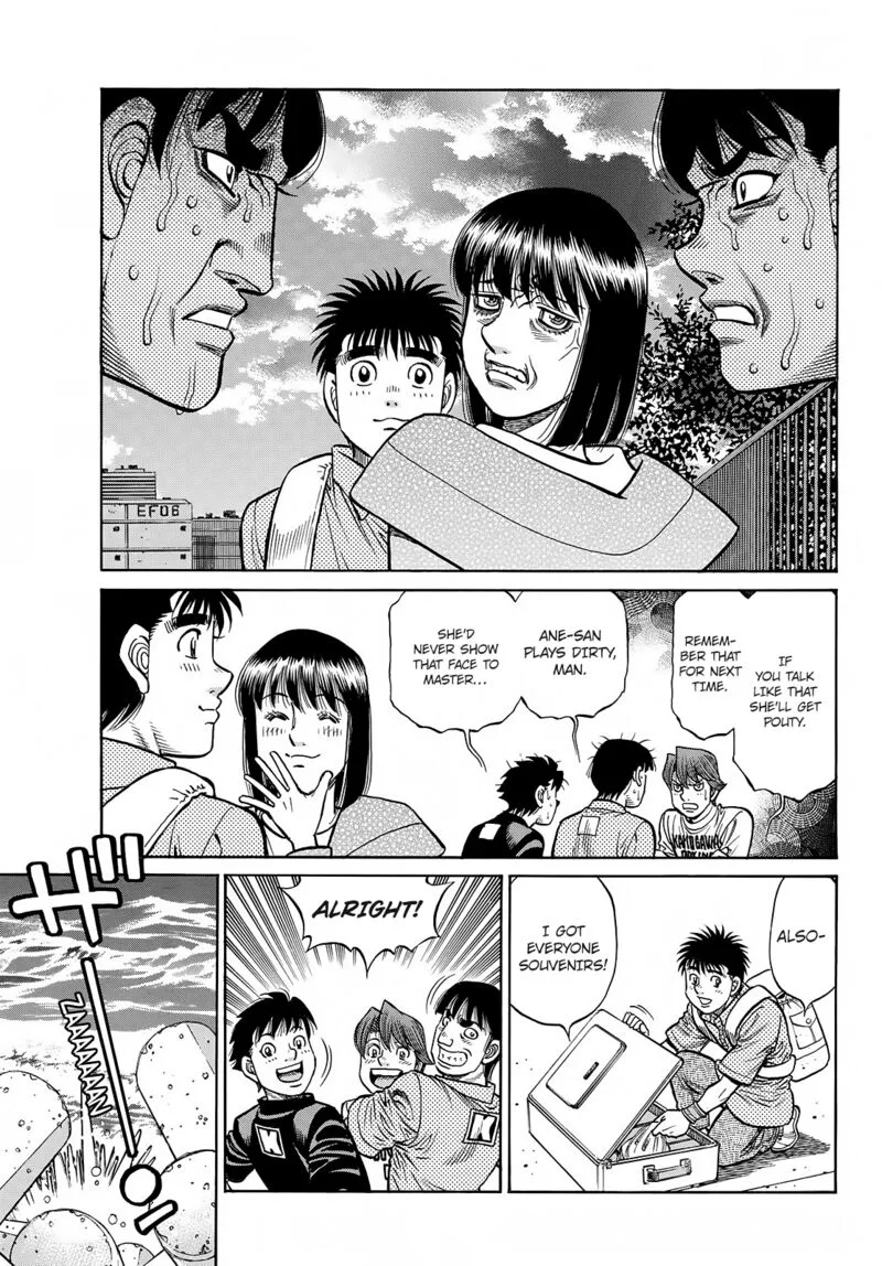 Hajime no Ippo Chapter 1414 page 5