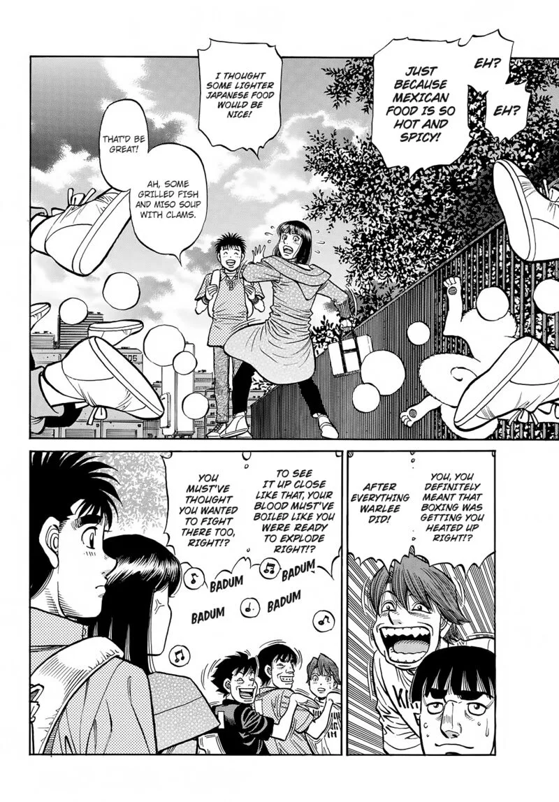 Hajime no Ippo Chapter 1414 page 4