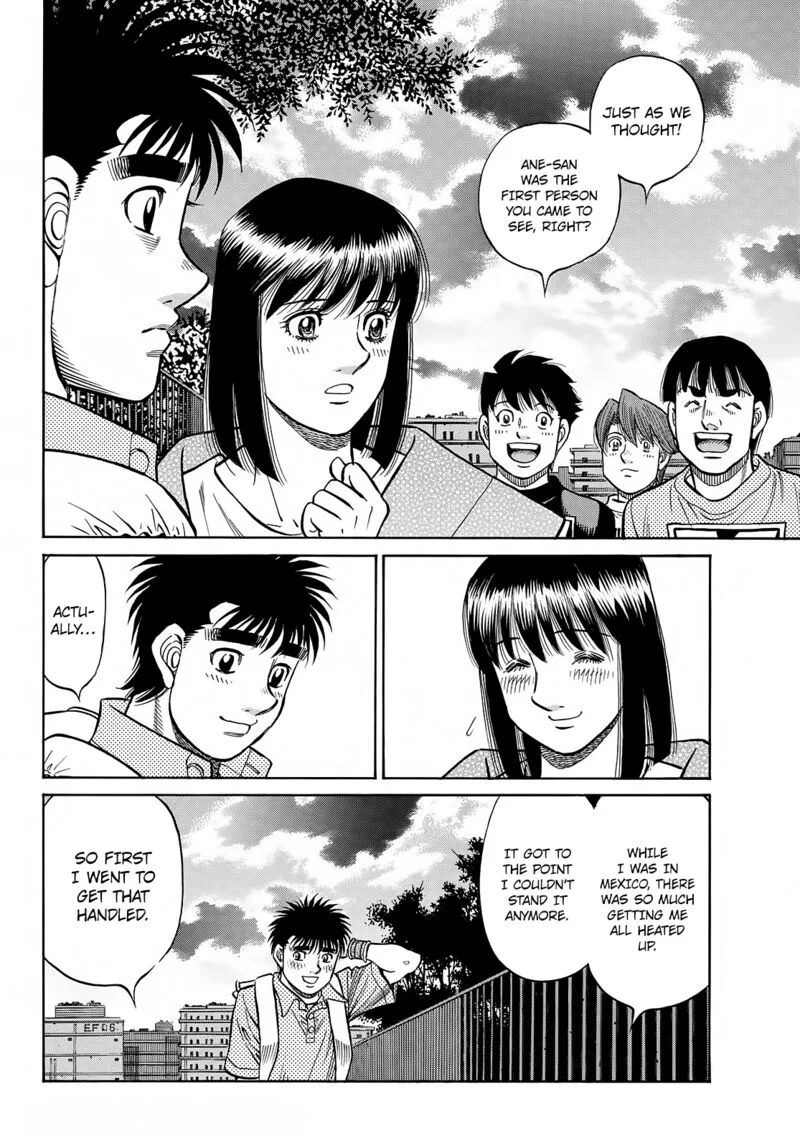 Hajime no Ippo Chapter 1414 page 2