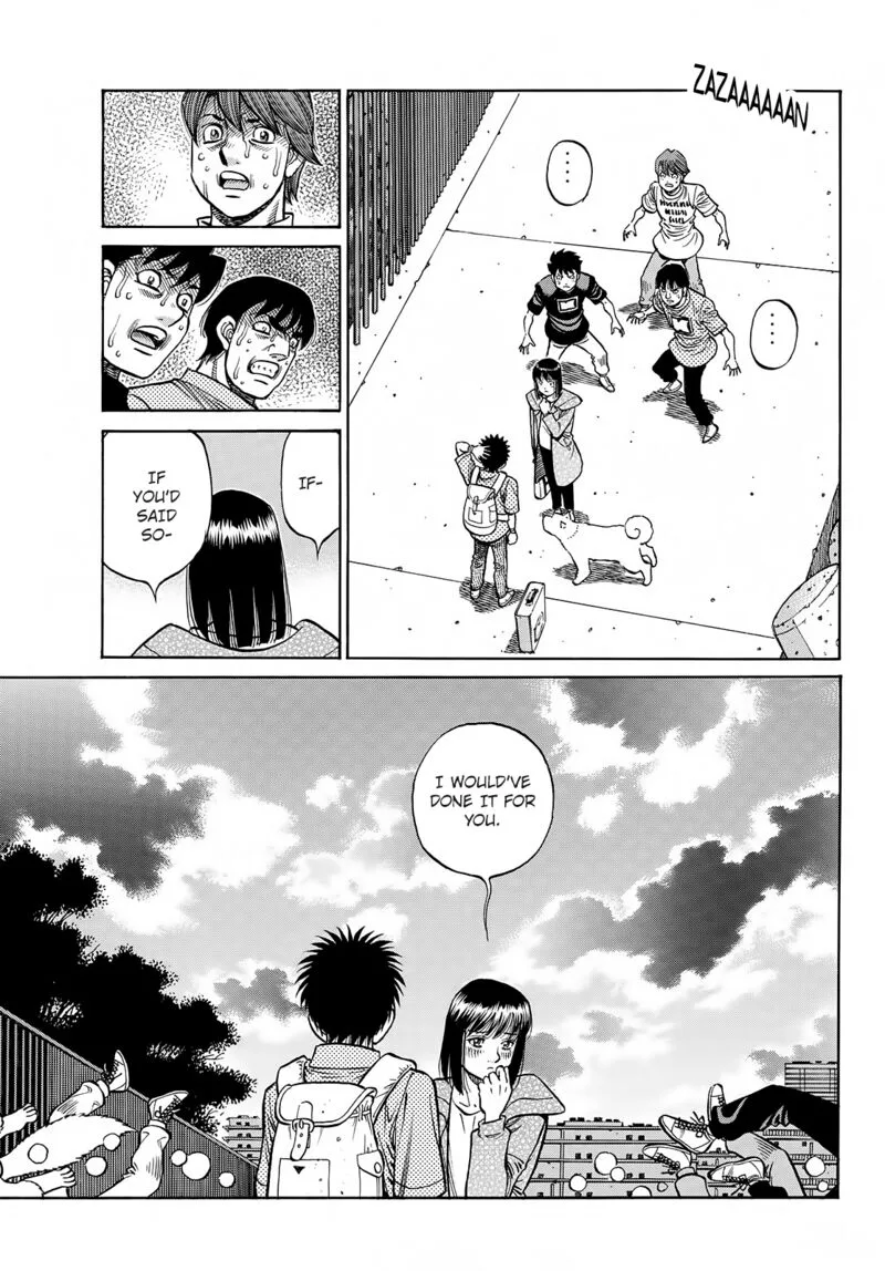 Hajime no Ippo Chapter 1414 page 3