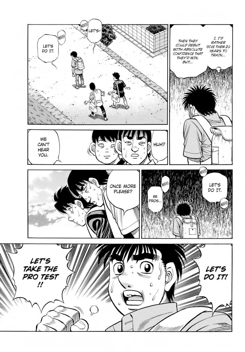 Hajime no Ippo Chapter 1416 page 7
