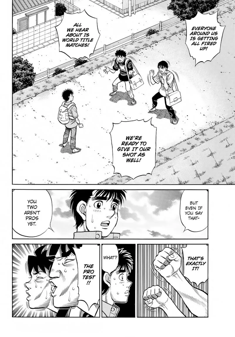 Hajime no Ippo Chapter 1416 page 4
