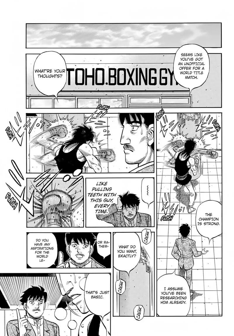Hajime no Ippo Chapter 1416 page 15