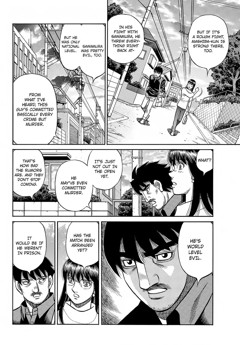 Hajime no Ippo Chapter 1417 page 14
