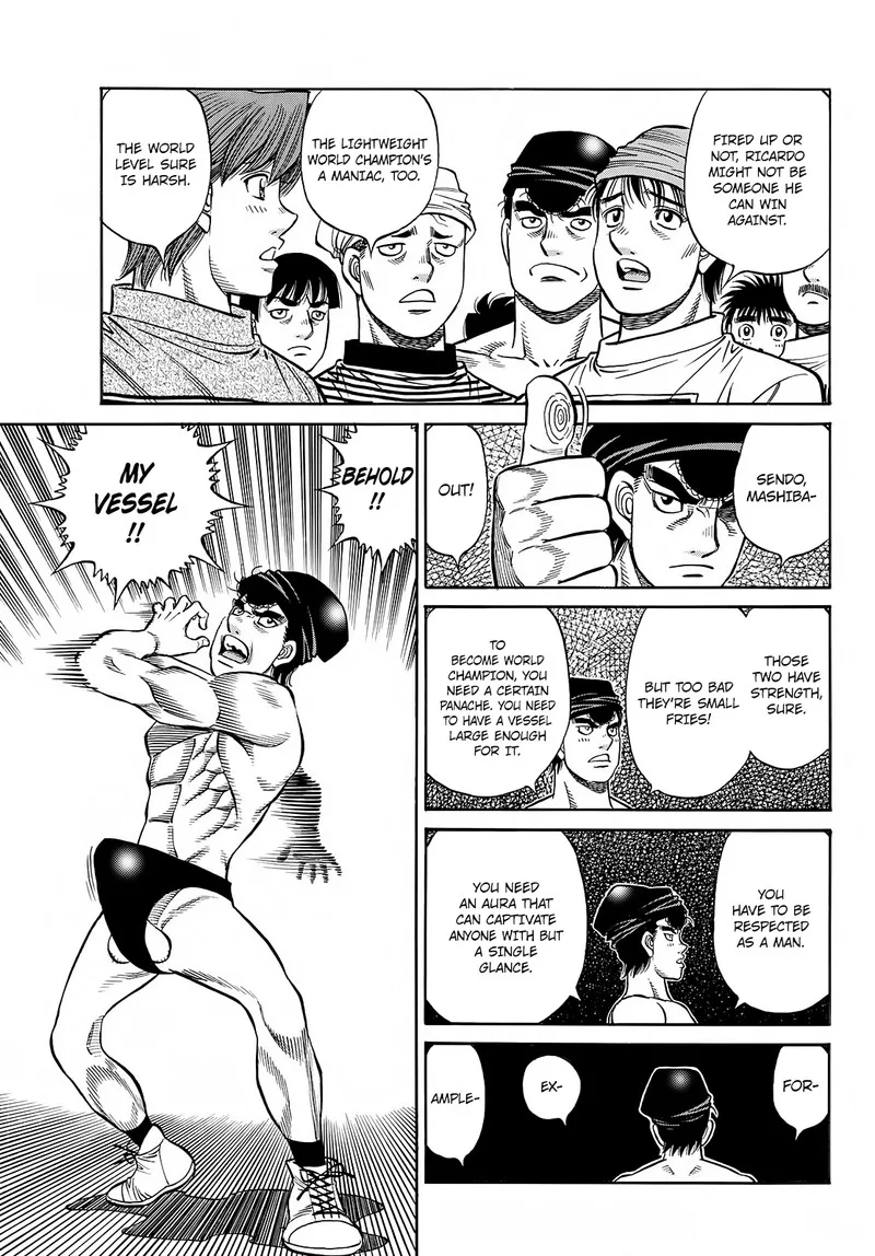 Hajime no Ippo Chapter 1417 page 3