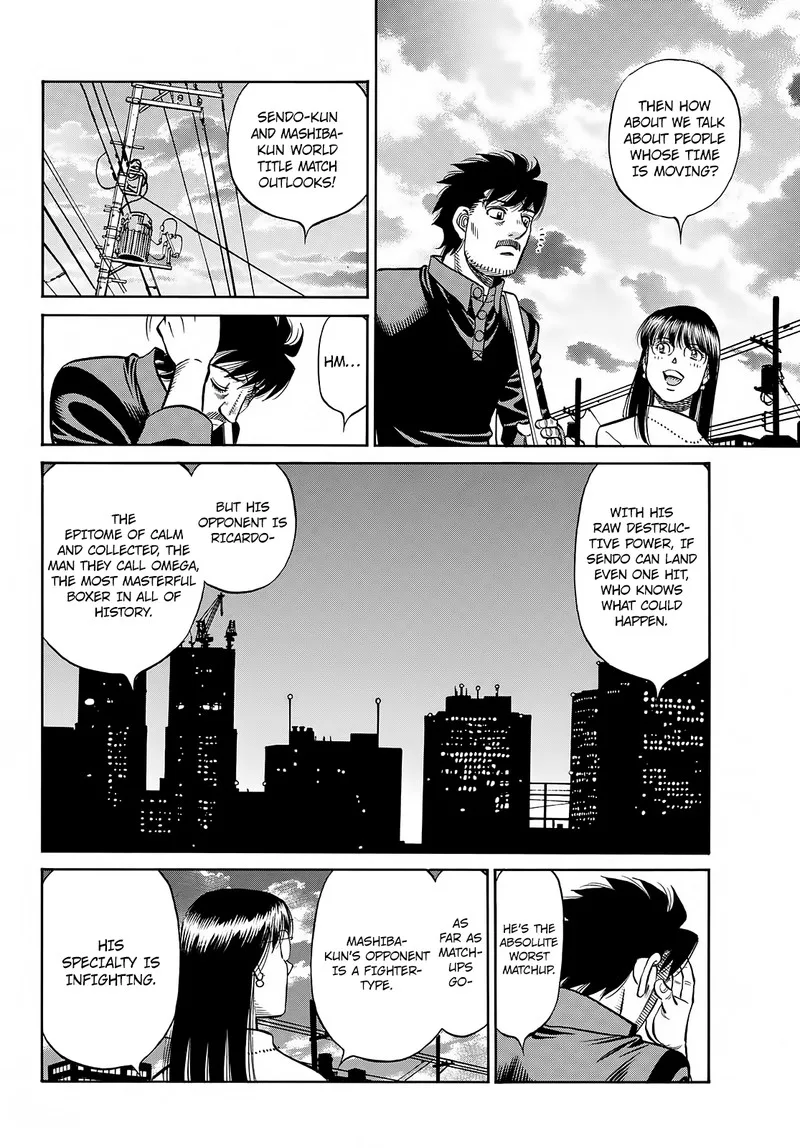 Hajime no Ippo Chapter 1417 page 12