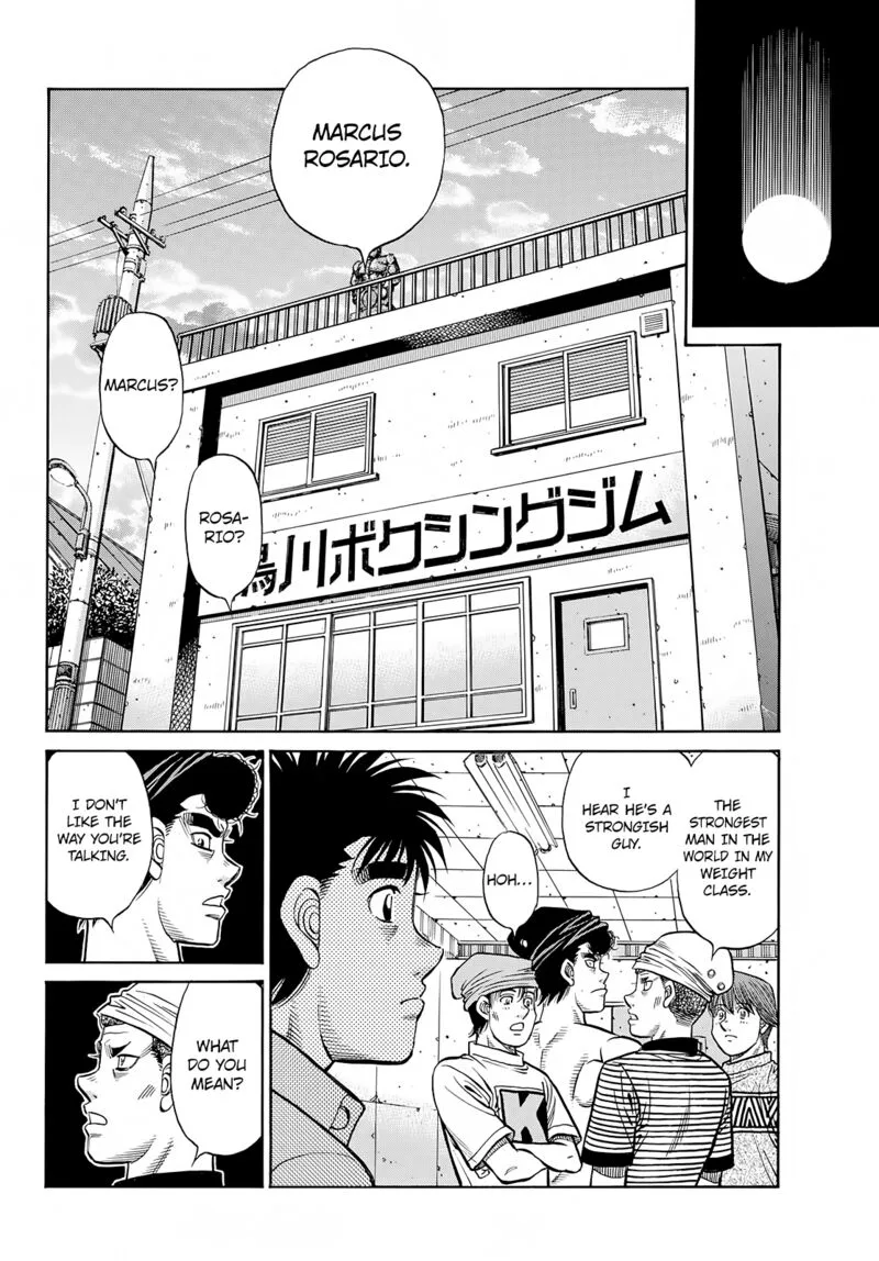 Hajime no Ippo Chapter 1418 page 2