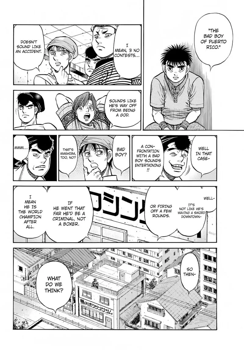 Hajime no Ippo Chapter 1418 page 6
