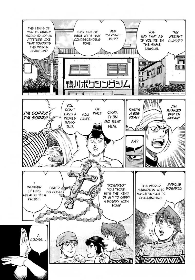 Hajime no Ippo Chapter 1418 page 3
