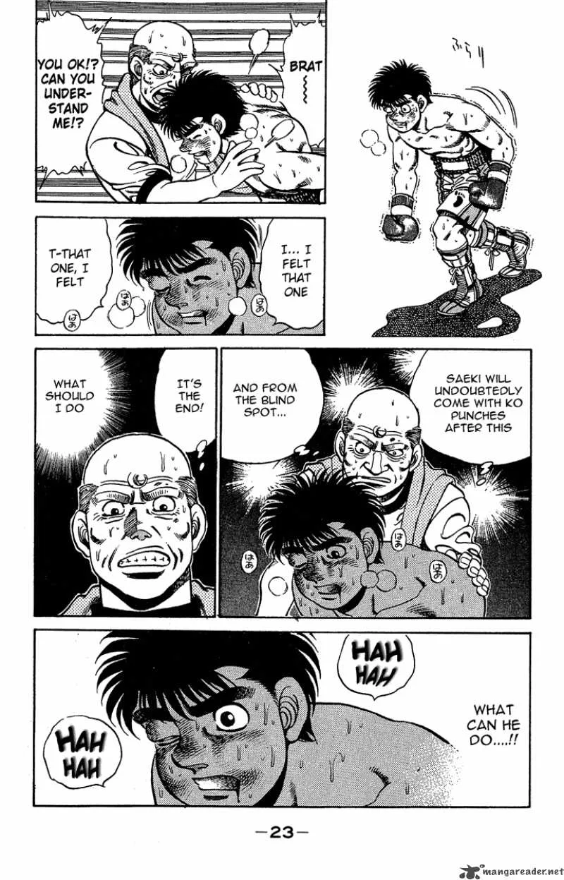 Hajime no Ippo Chapter 142 page 22