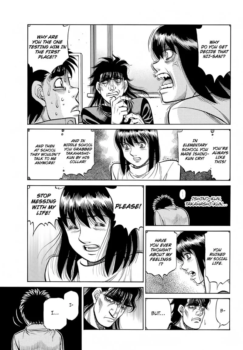 Hajime no Ippo Chapter 1421 page 15