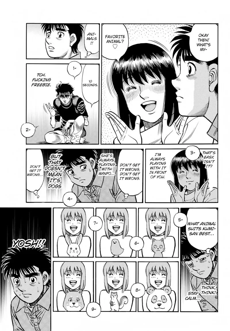 Hajime no Ippo Chapter 1421 page 13