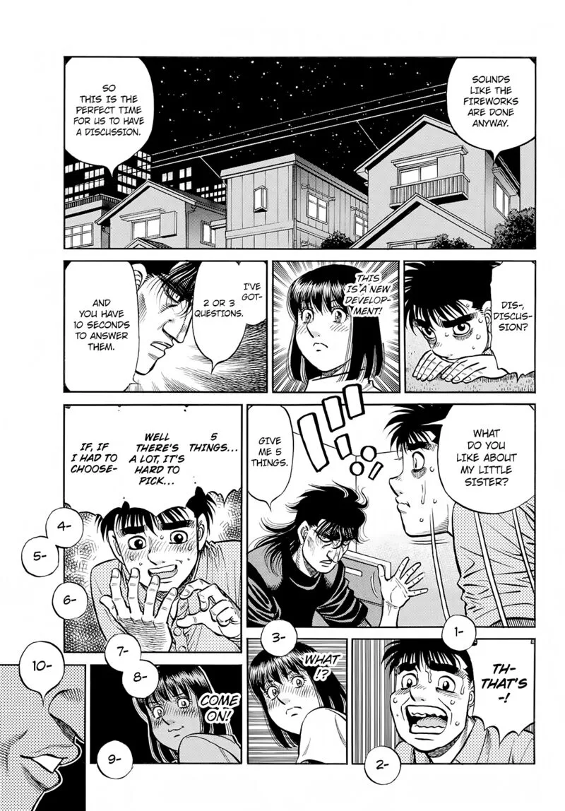 Hajime no Ippo Chapter 1421 page 7