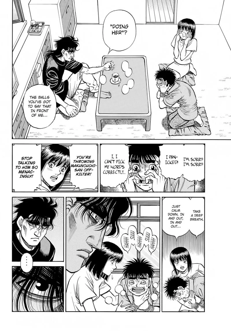 Hajime no Ippo Chapter 1421 page 2