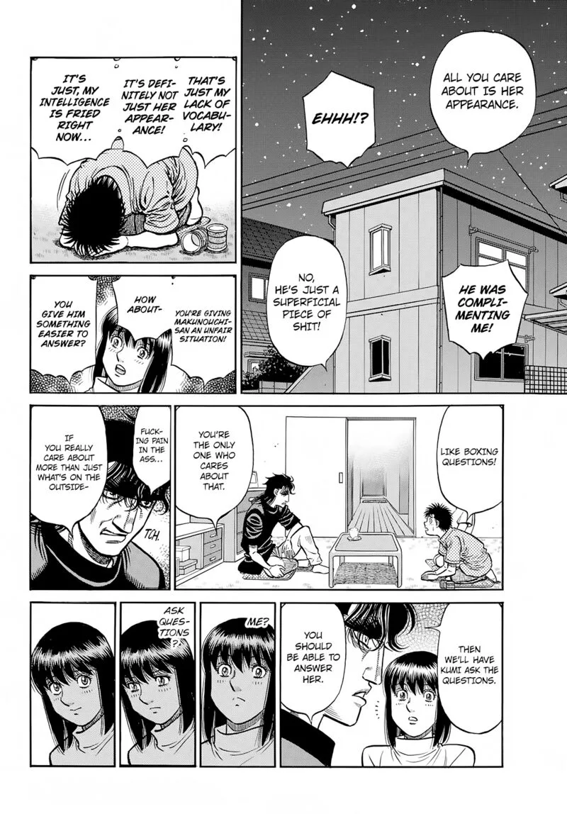Hajime no Ippo Chapter 1421 page 12