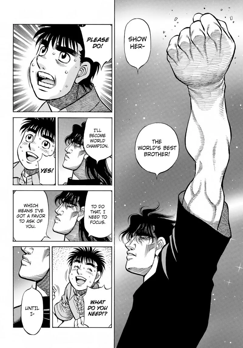 Hajime no Ippo Chapter 1422 page 12