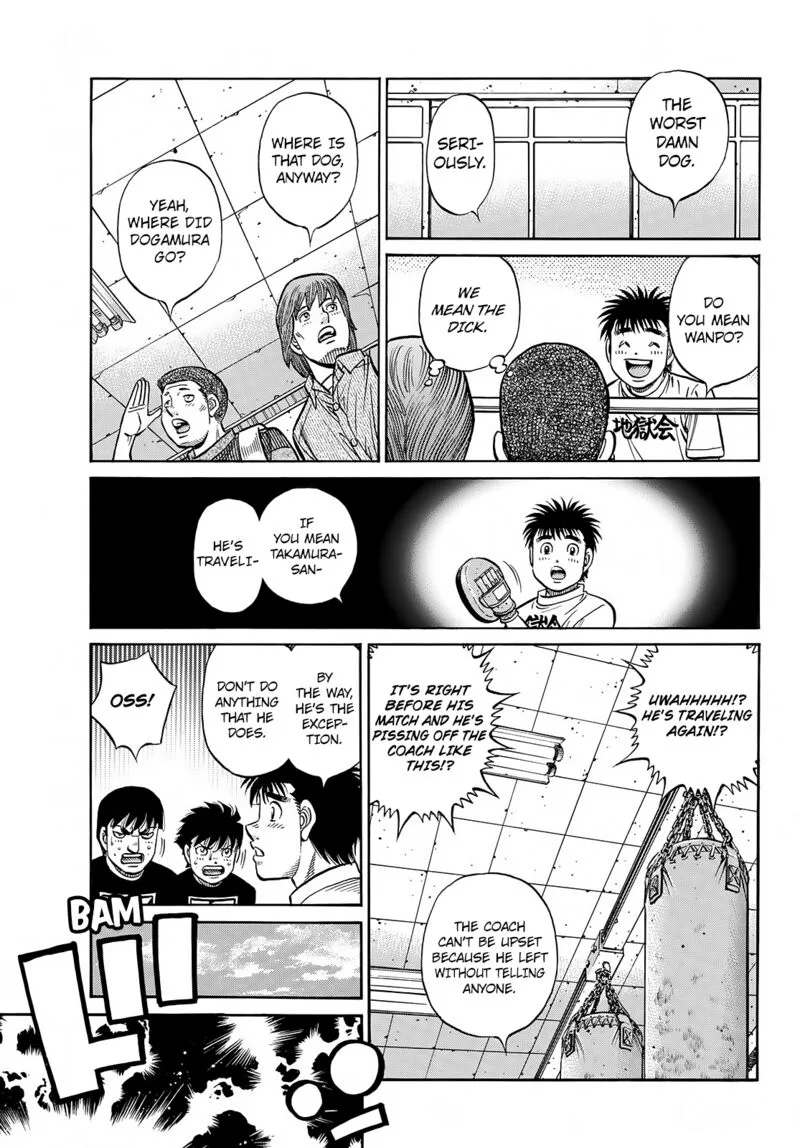 Hajime no Ippo Chapter 1423 page 5