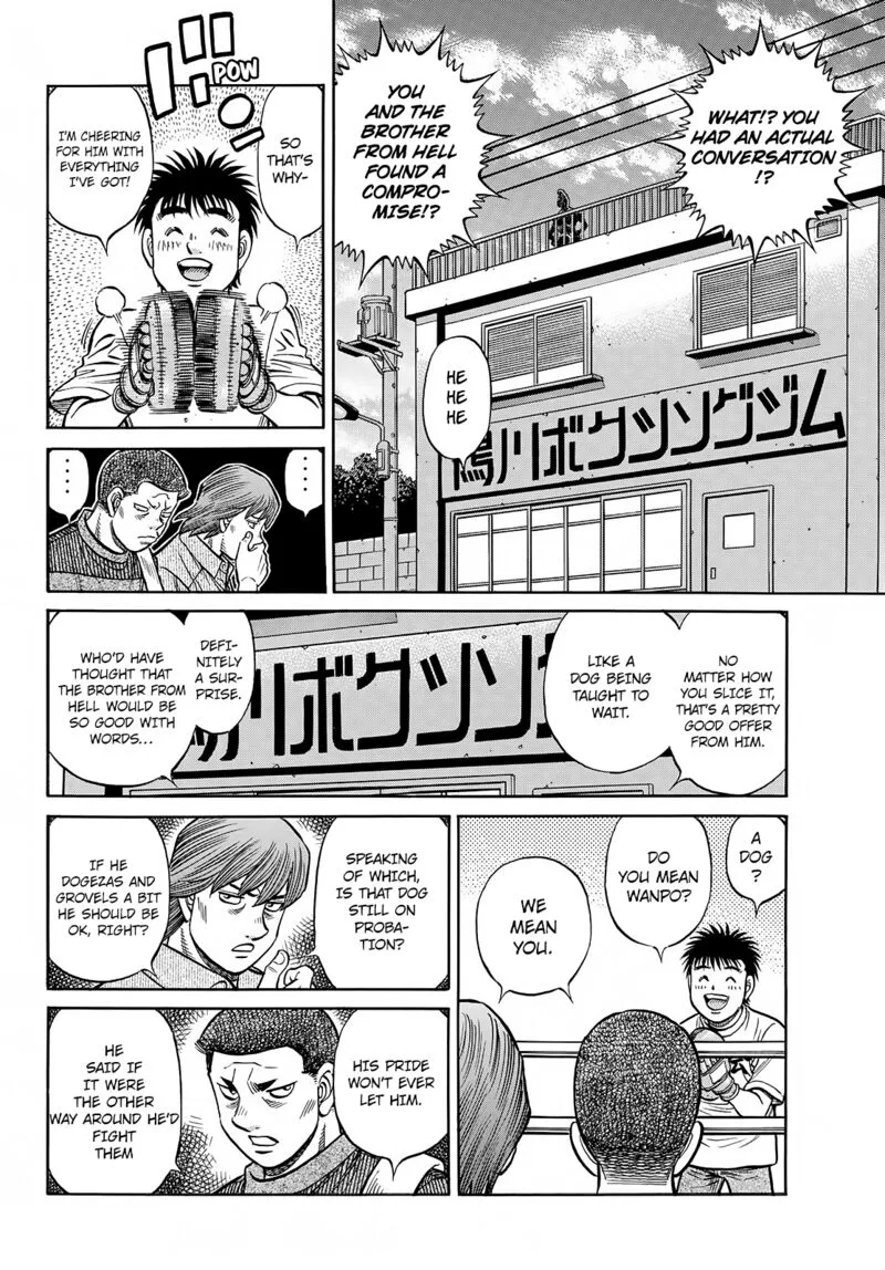 Hajime no Ippo Chapter 1423 page 4