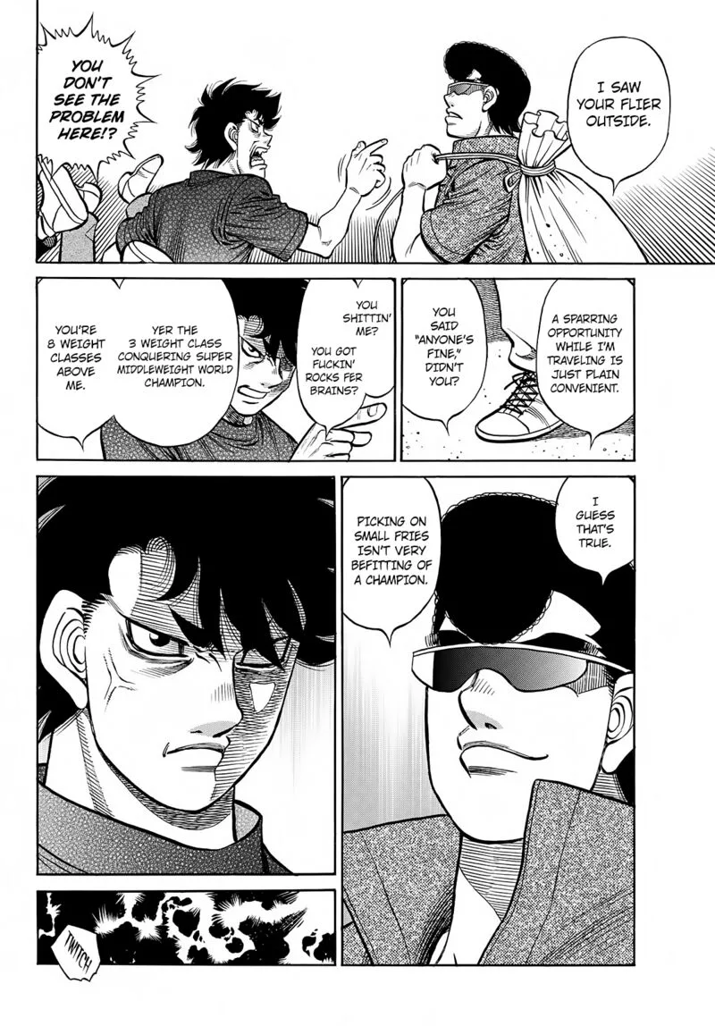 Hajime no Ippo Chapter 1423 page 15