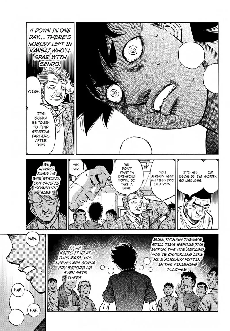 Hajime no Ippo Chapter 1423 page 7
