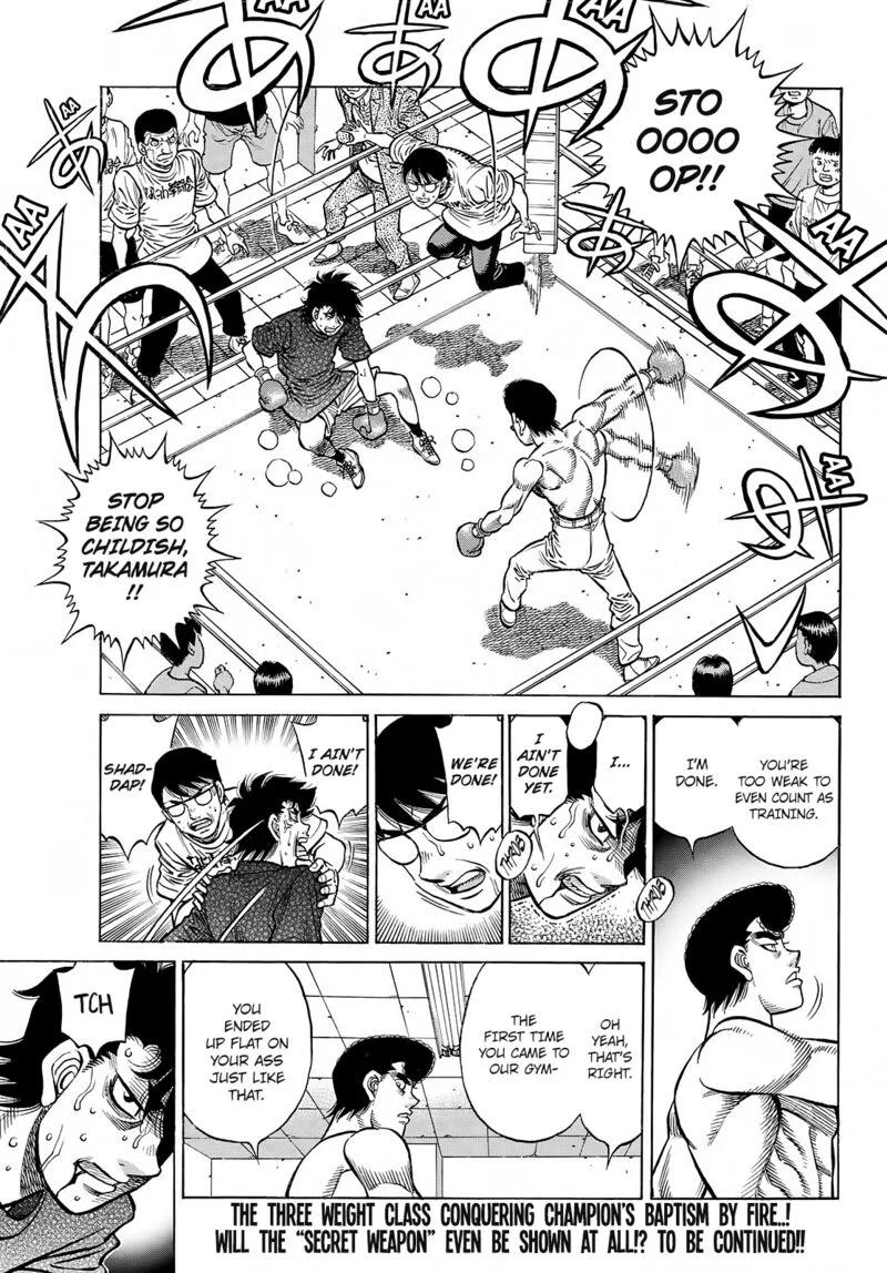 Hajime no Ippo Chapter 1424 page 10