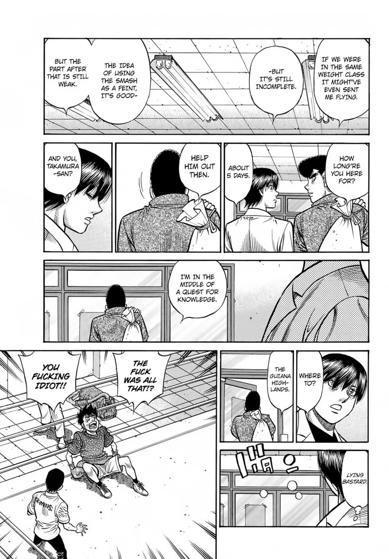 Hajime no Ippo Chapter 1425 page 15